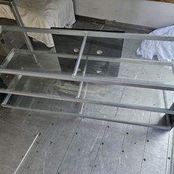 Large Glass TV Stand