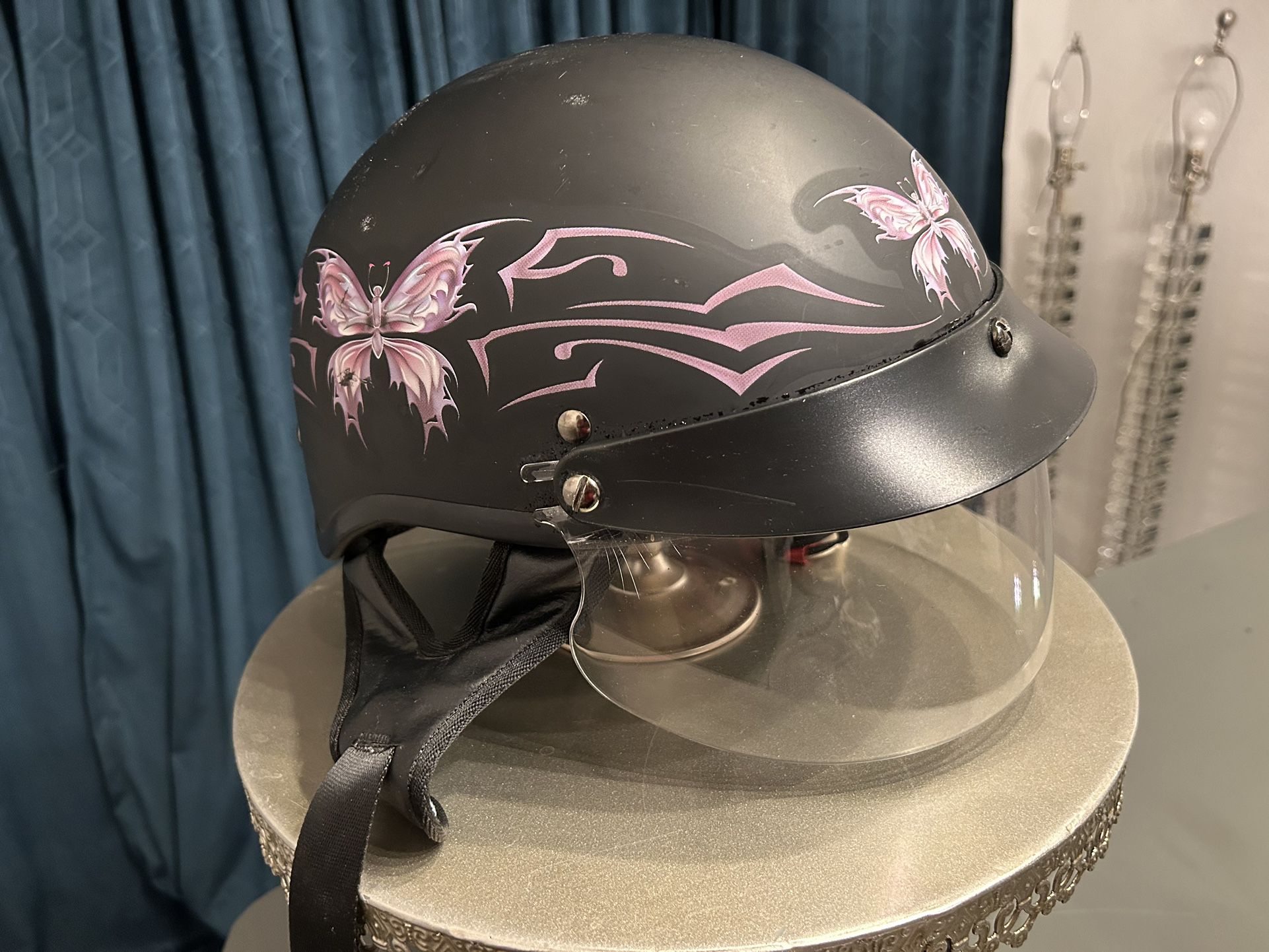 Women’s Butterfly Motorcycle Helmet