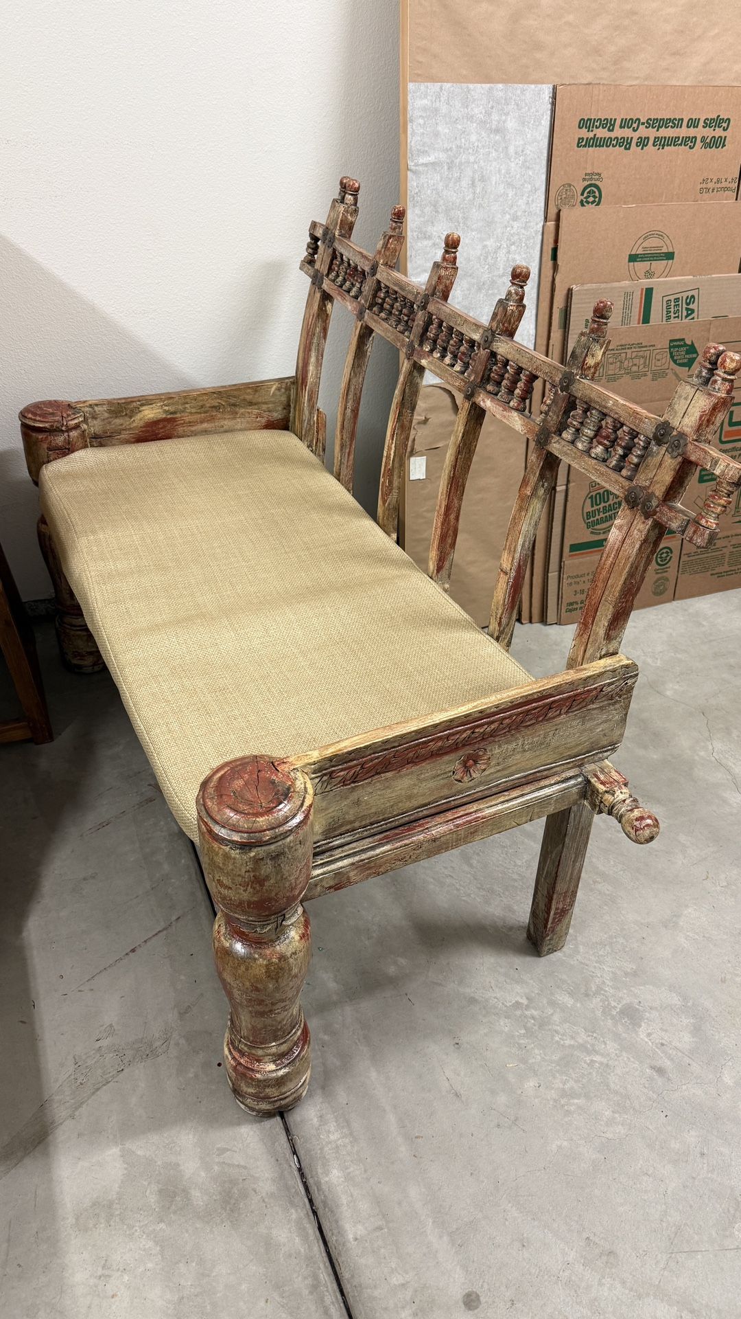 antique genuine bench  original  