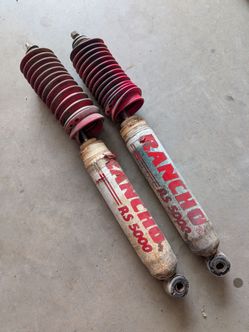 Rear Rancho Suspension shocks Ford Ranger