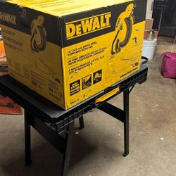 New Dewalt Miter Saw W/ Stand 