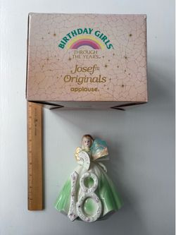 Josef ceramic 18th BD with Box
