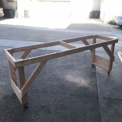 Rolling Jon Boat Stand