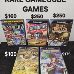 GAMECUBE GAMES SELL OR TRADE