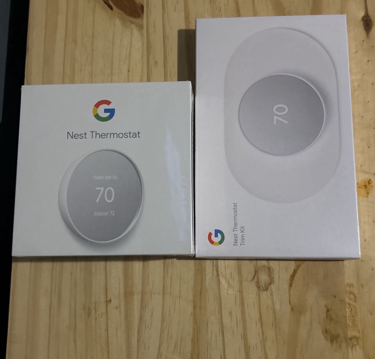 Google Nest Thermostat + Trim Kit