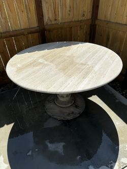 Outdoor Table Stone
