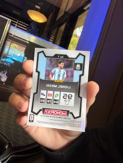 messi card