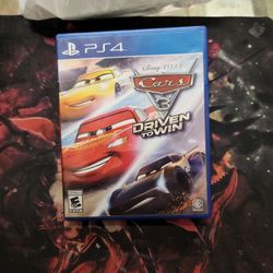 Cars 3 Ps4