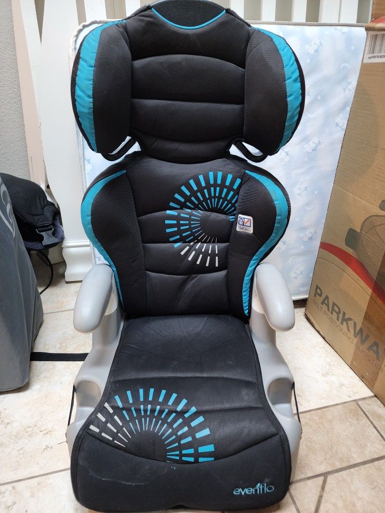 Evenflo Big Kid Amp High Back 2-n-1 Booster Seat