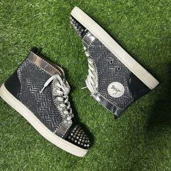 Men’s Christian Louboutin Lou Spike - Size 10.5 - Great Condition, Clean And Ready To Wear 