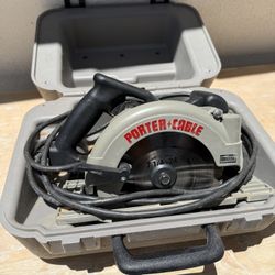 Porter Cable 7 1/4” Circular Saw & Case