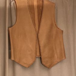 VINTAGE LEATHER VEST