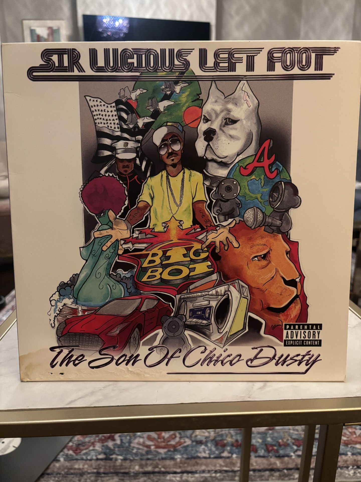 BIG BOI-Sir Lucious Left Foot: The Son Of Chico Dusty 2LPOn White Vinyl OutKast