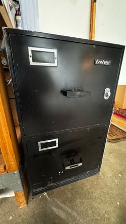 Fire Safe 2 Drawer File Cabinet -OBO