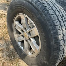 Silverado Rim And Tire 