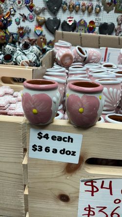 Talavera shot glass $4 each $36 doz