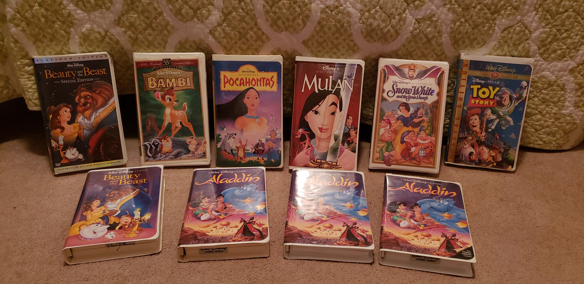 Disney Collectible VHS *all in very good condition*Some of these are rare and worth $$$