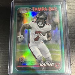 Numbered Sports Card Bucky Irving 