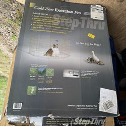 Foldable Metal Exercise Pen For Dog Or Puppy
