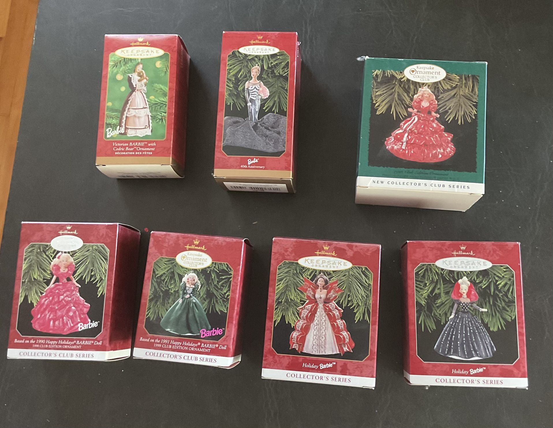 Barbie Hallmark Ornaments 