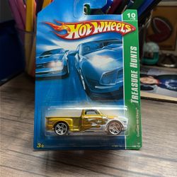 Hot Wheels Custom 69 Chevy Pick Up Treasure Hunt