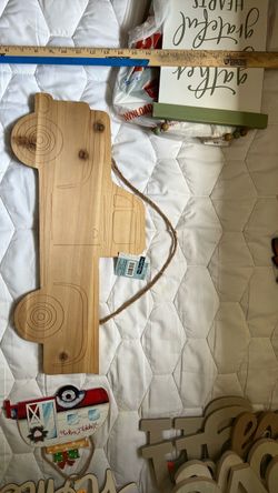 Wooden Truck Shaped Cutting Board