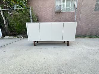 Mid Century Modern Media Console Entertainment Center Tv Stand Cabinet Sideboard Credenza Buffet