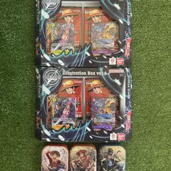 One Piece Tins + Illustration Boxes 
