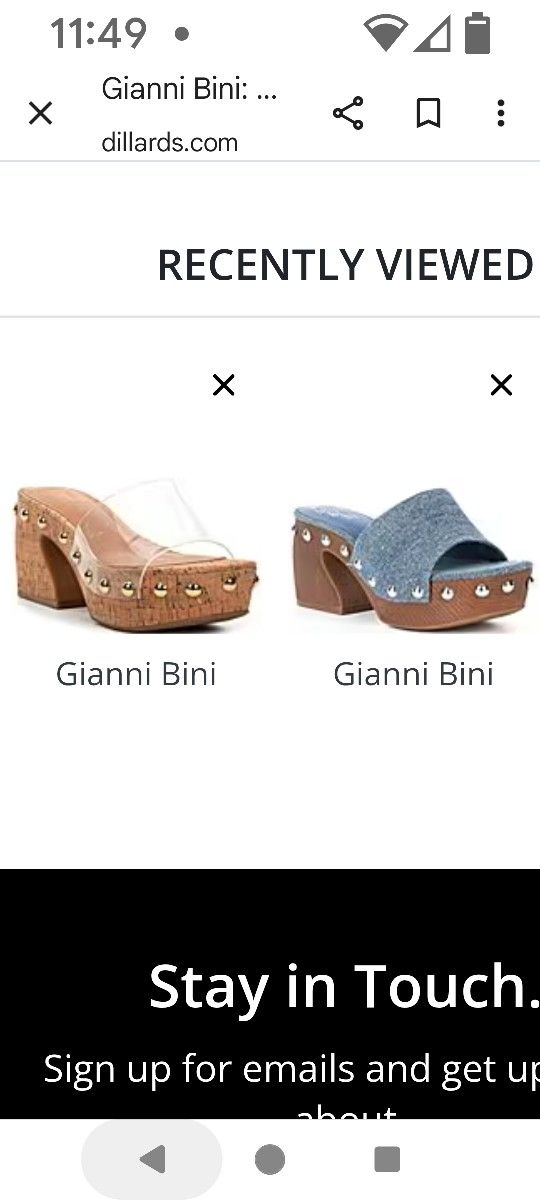 Gianni Binnini Wedge Sandals