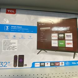 TCL Class 3 Series 32S335 32 inch 720p HD LED TV