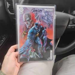 Jeph Loeb Batman #158 Signed 