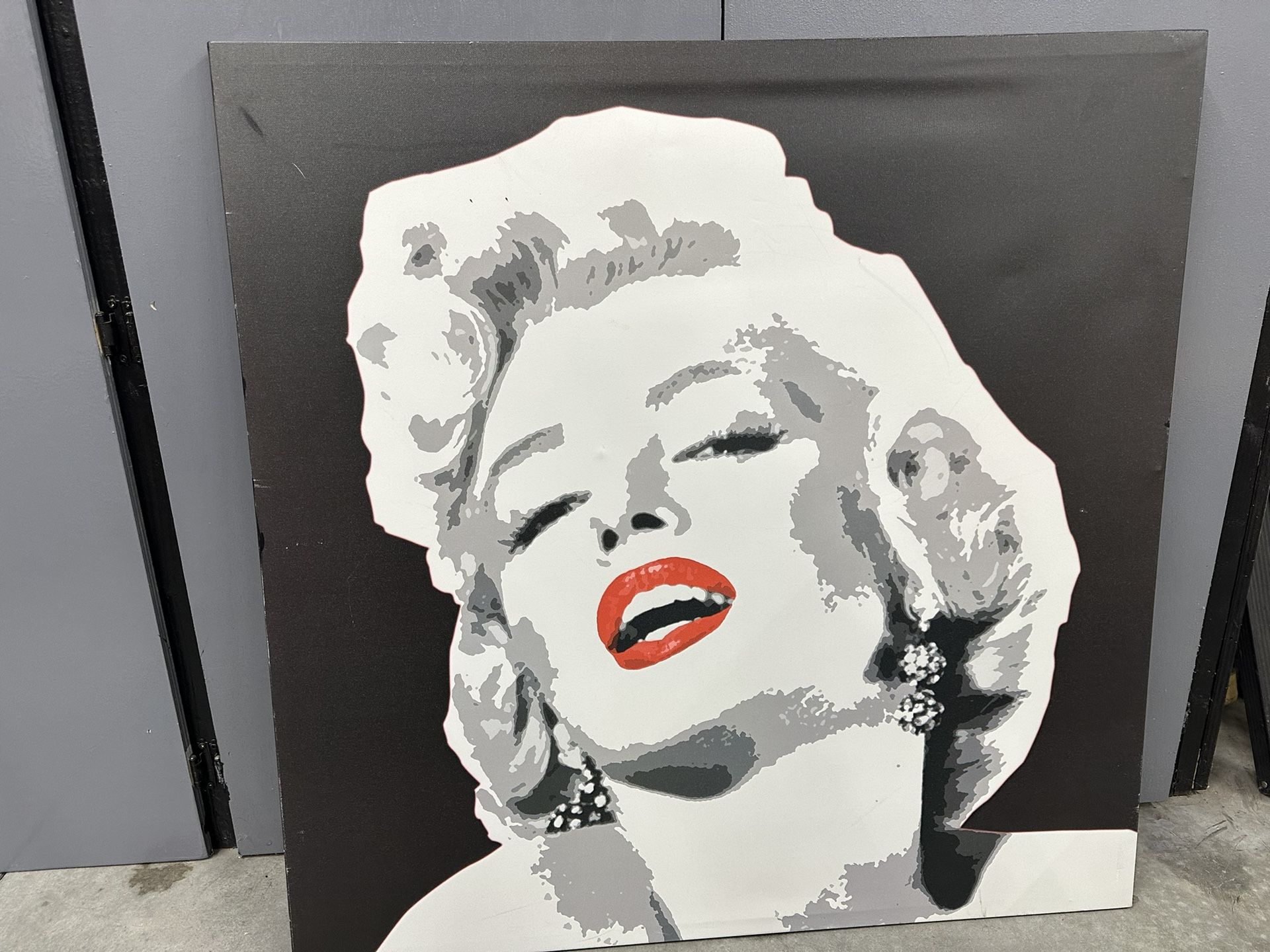 Marilyn Monroe On Canvas