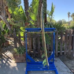 Custom surfboard racks