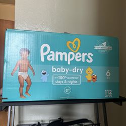 Pampers Diapers Box