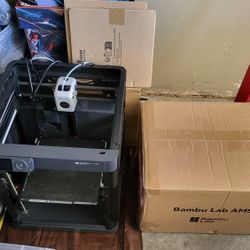 Bambu Lab P1P 3D Printer & Brand New AMS Kit