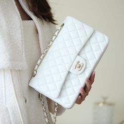 A classic white bag
