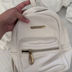Steve Madden Women’s Mini Backpack White Small Backpack Coquette Girls Handbag Accessories Purses