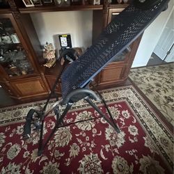 Inversion table for back pain