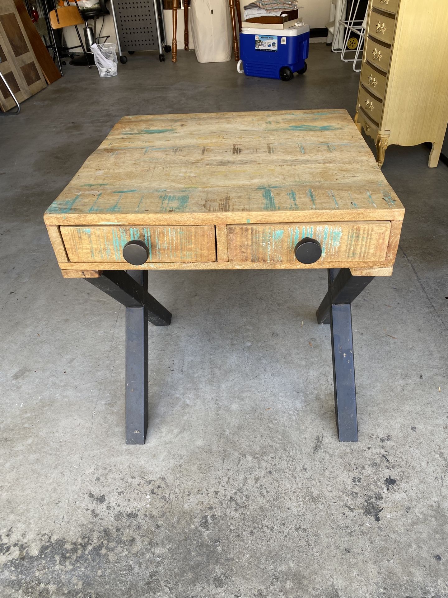 Workbench Table Handcrafted Wood
