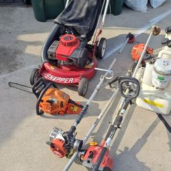 Commercial Landscaping Gardening Equipment Lot 875 For Everything Lawn Mower & Other Tools