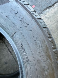 235/65/16C (2 Tires) $60.00/ Each