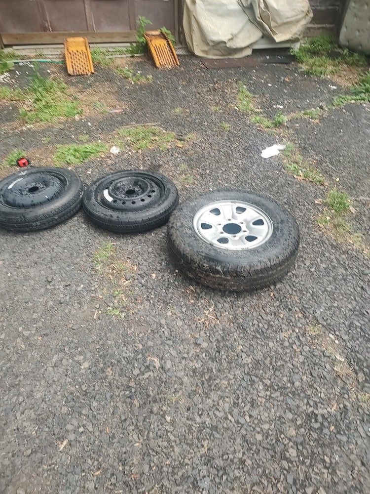 Spare Tires-lot Of 3