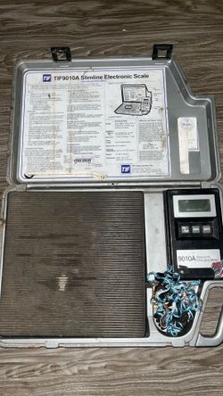 TIF 9010A Slimline Electronic Refrigerant Charging Scale