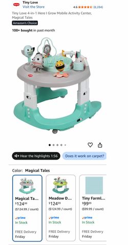 Tiny Love 4-in-1 Here I Grow Mobile Activity Center