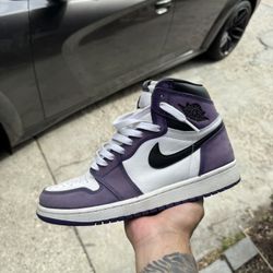 Jordan 1 Court Purple 
