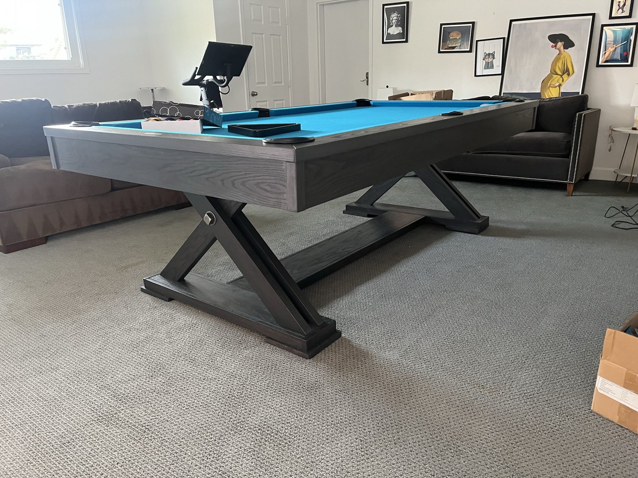 Pool Table Modern Custom Made By Us