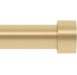 Extra Long Curtain Rods, 30" to 240", Gold