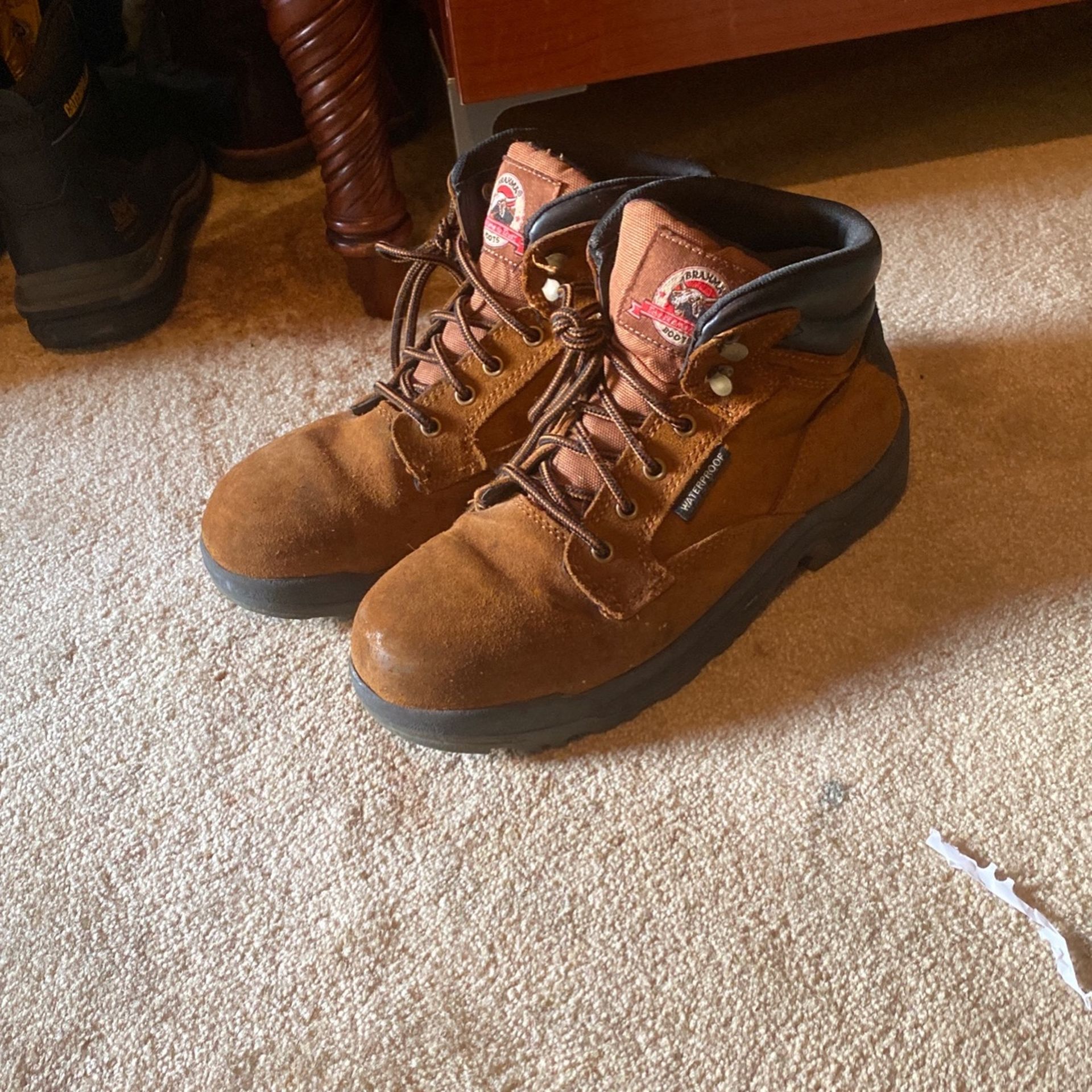 Steel Toe Work Boots.