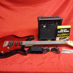 Electric Guitar Amplifier And Accessories 