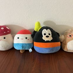 Set of 4 Squishmallows